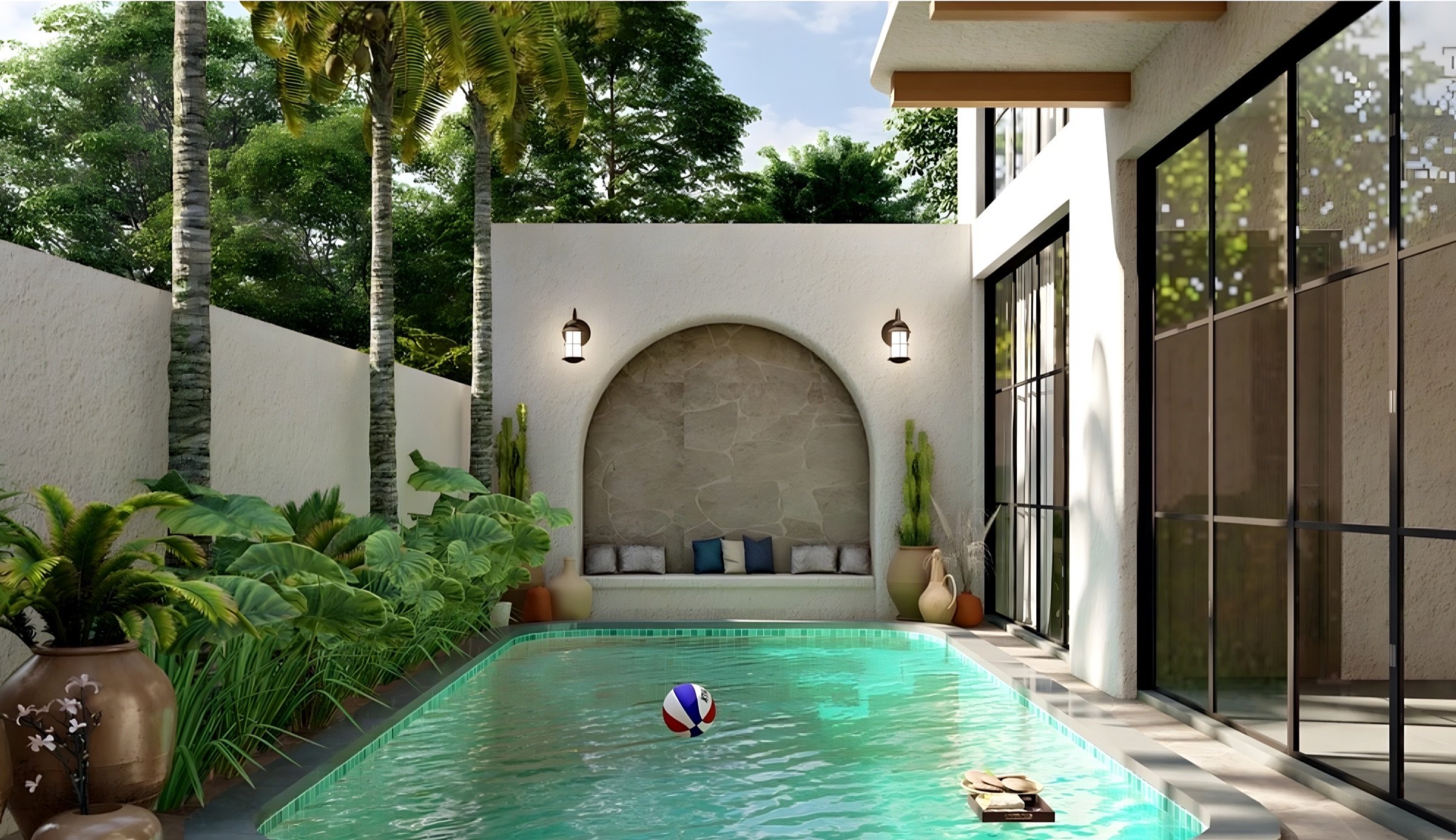 Courtyard House, residential project in Indore by Space-in, photo 1