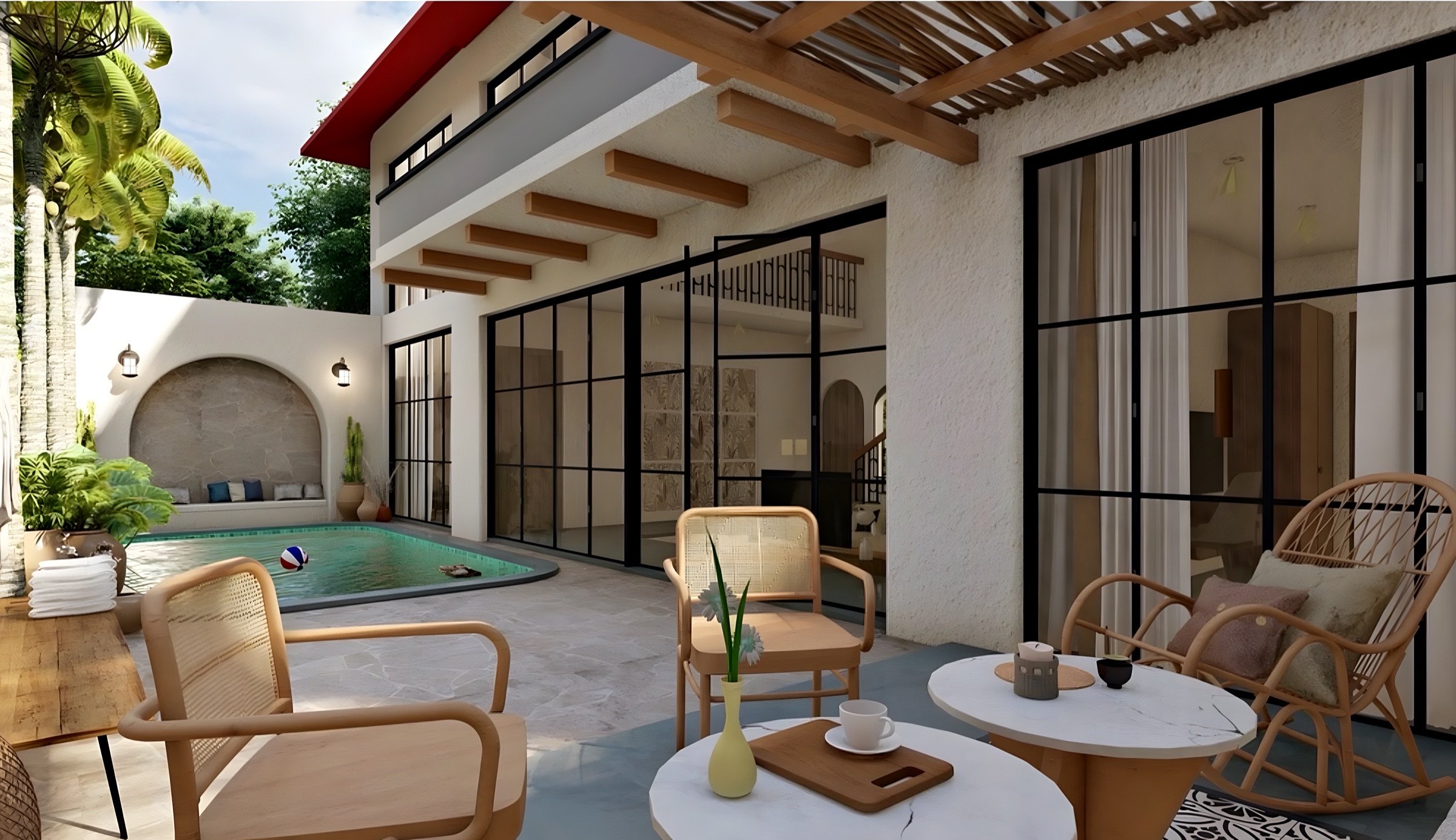Courtyard House, residential project in Indore by Space-in, photo 2