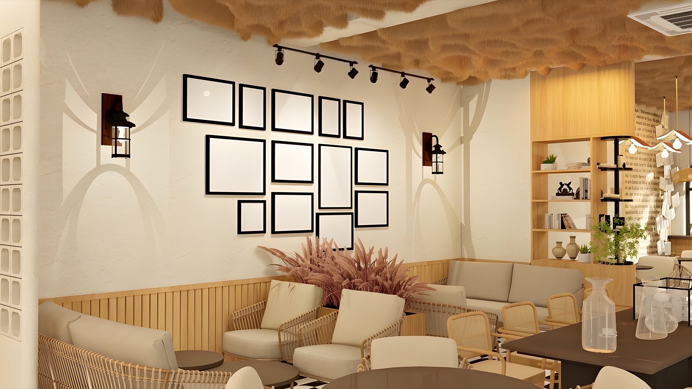 Idyllic Café, café interior design in Indore by Space-in, photo 3