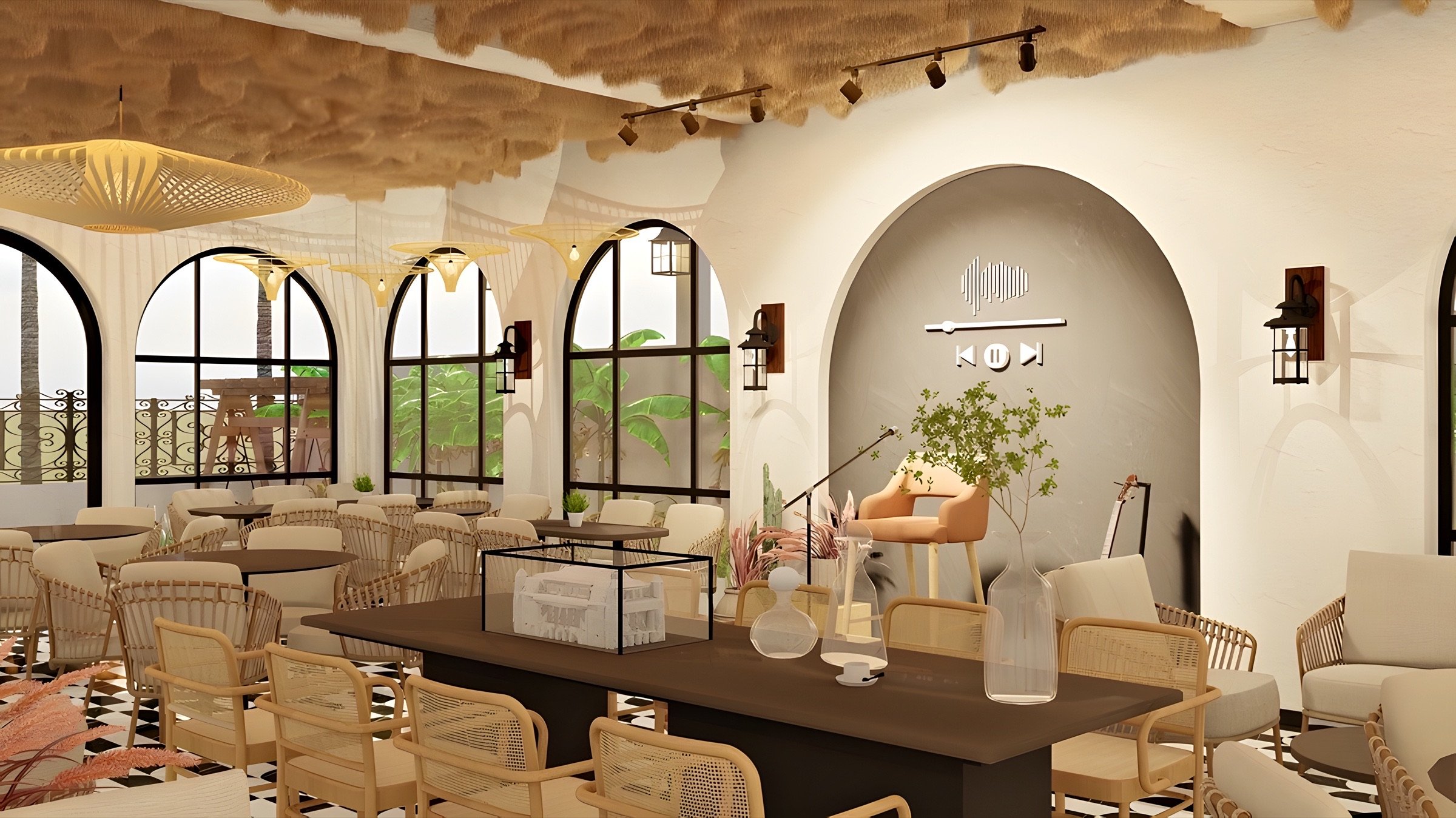 Idyllic Café, café interior design in Indore by Space-in, photo 4