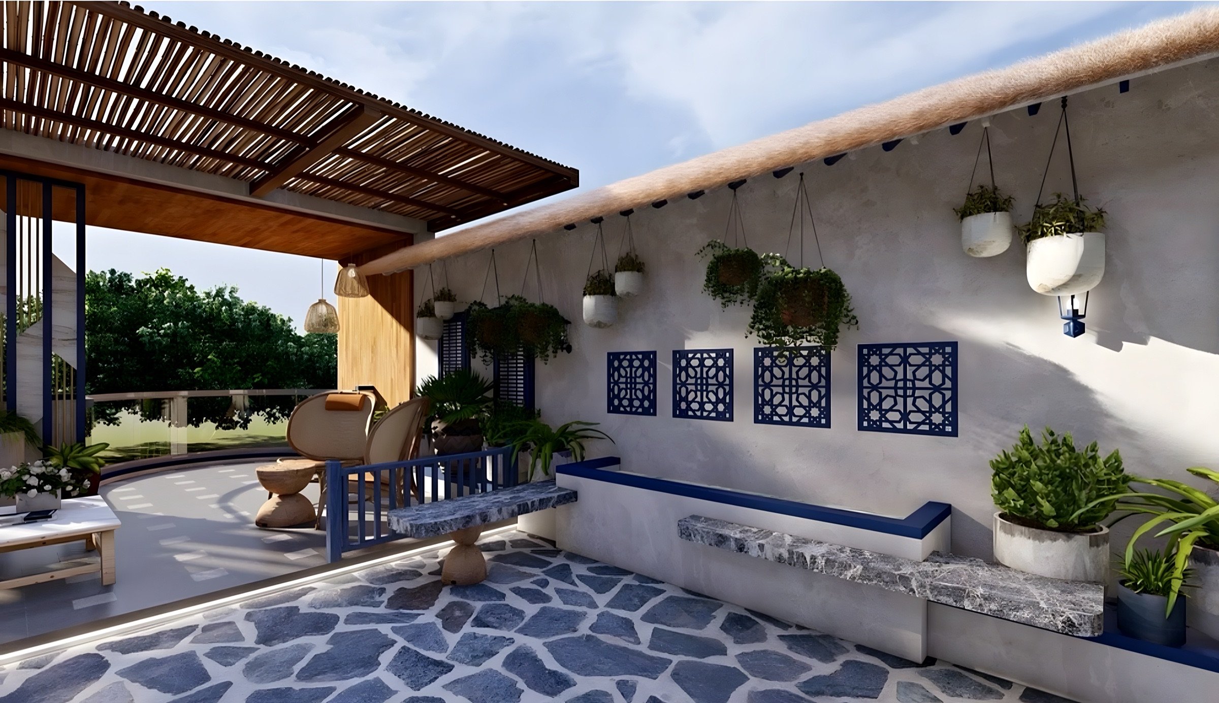 Terrace Residence, residential project in Bhopal by Space-in, photo 2