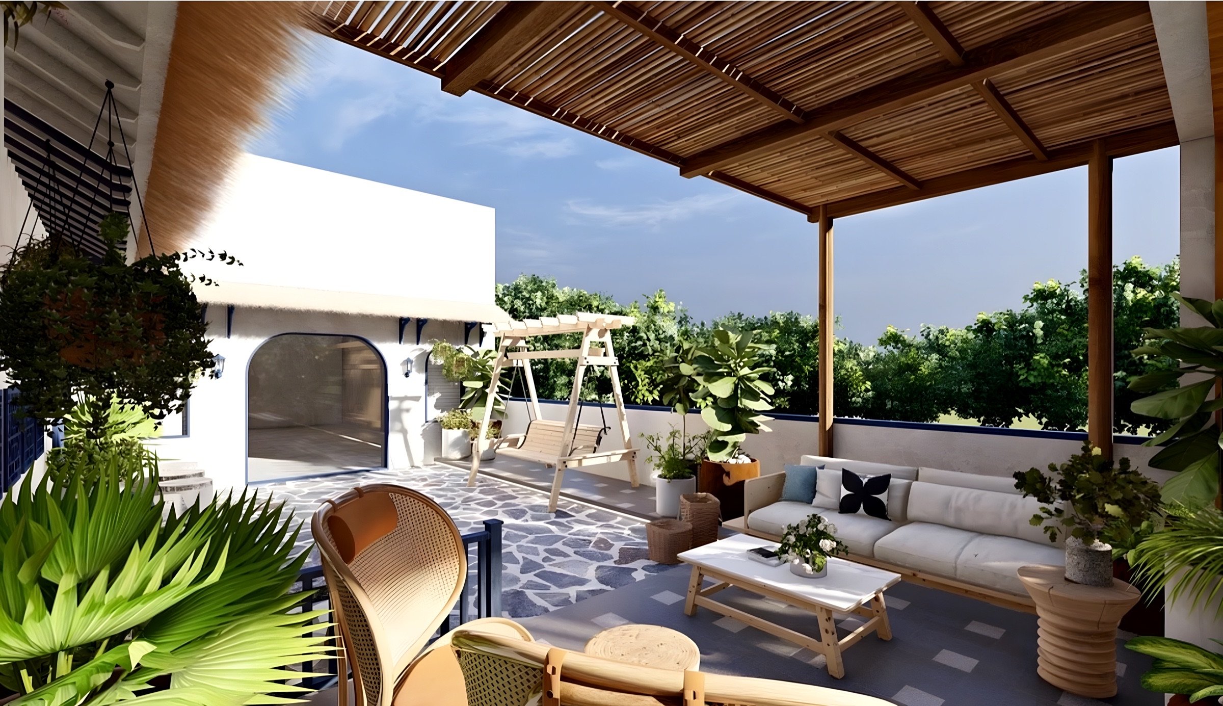 Terrace Residence, residential project in Bhopal by Space-in, photo 4